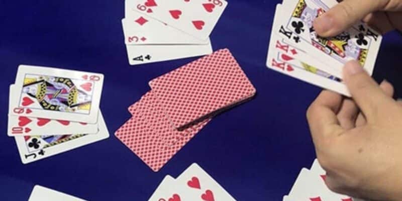 Tính điểm bài cào đơn giản qua các lá được chia