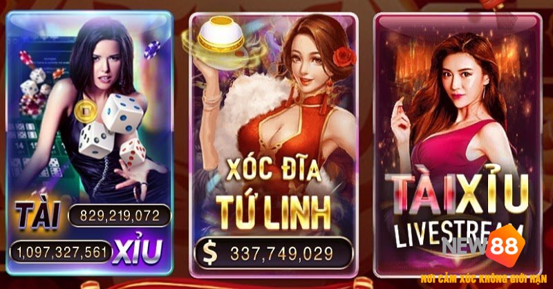 Xóc Đĩa Tứ Linh Áp Dụng Gấp Thếp